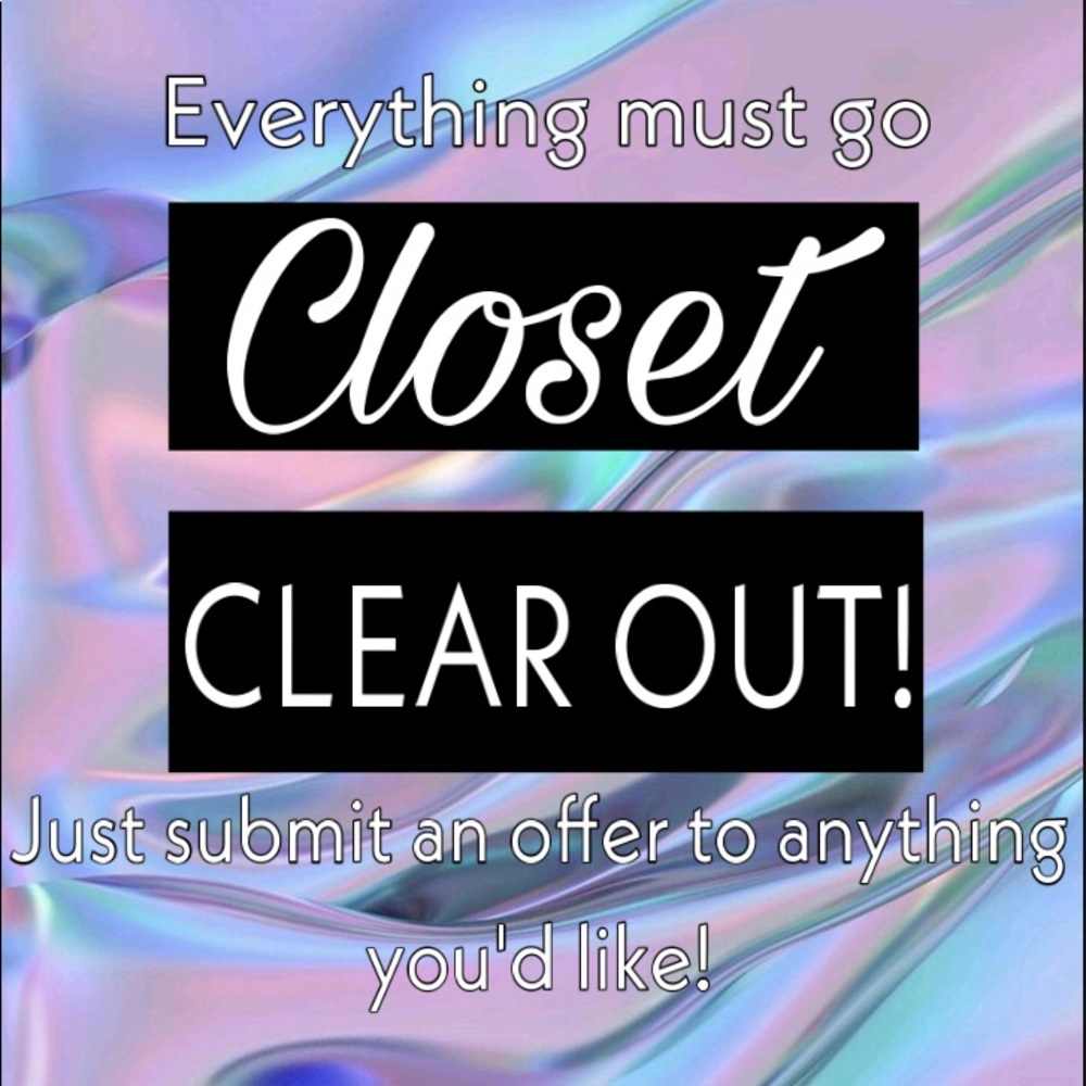 🔥🔥CLOSET CLEAR OUT!🔥🔥